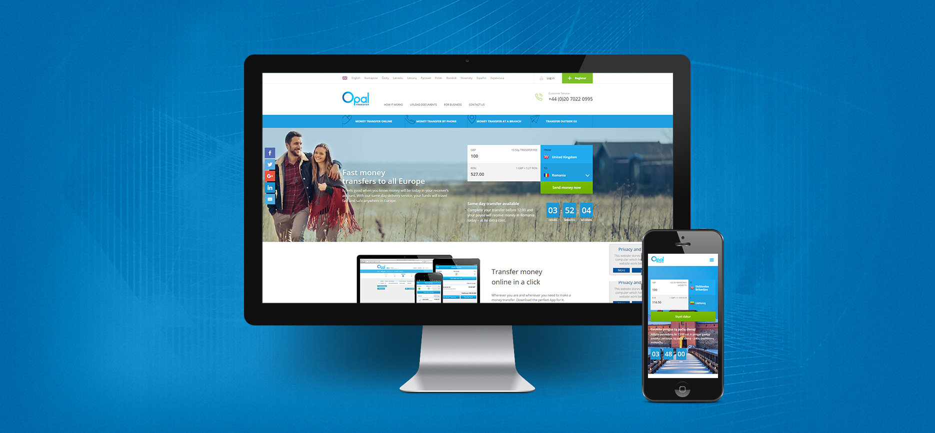 Opal Transfer Webas Lt Using Latest Technology Company Allows Same Day Money Transfers Between Bulgaria Czech Republic Estonia Latvia Lithuania Poland And Slovakia